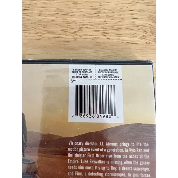 Star Wars: The Force Awakens DVD 2015 Sci-Fi Action Film J.J. Abrams New Sealed - Picture 2 of 4